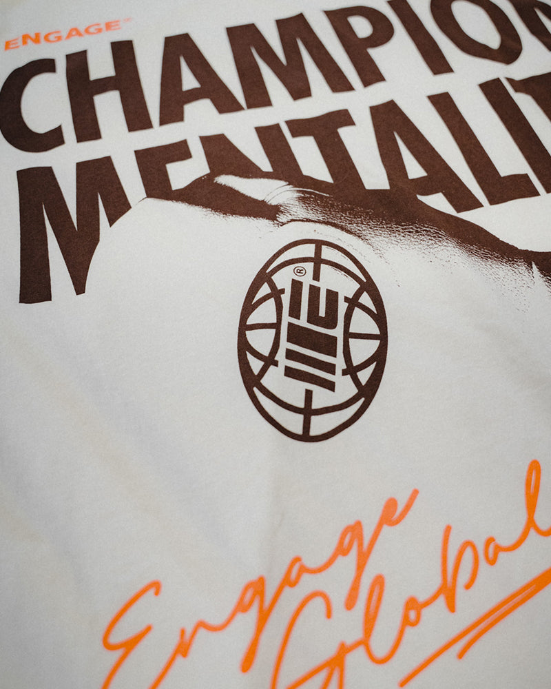 Engage 'Mentality' T-Shirt (Off-White)
